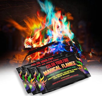 Magical Flames Colorful Flame Pouches (12-Pack)