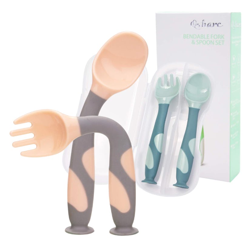 Linowos Bendable Fork & Spoon Set (2 Pieces)