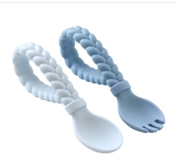 Itzy Ritzy Silicone Spoon & Fork Set