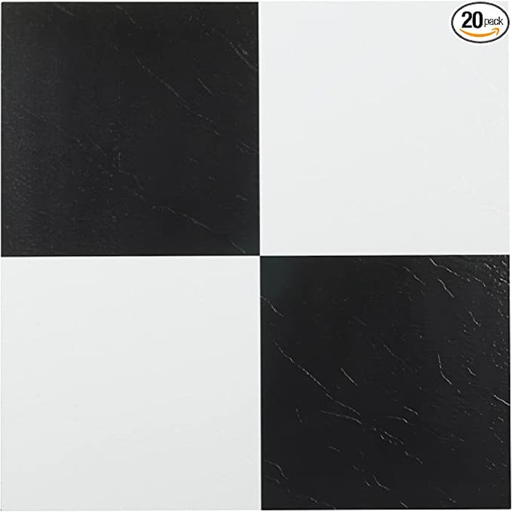 Nexus Self Adhesive 12-Inch Vinyl Floor Tiles