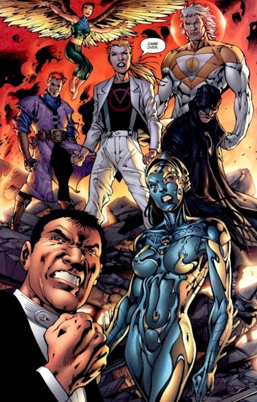 The Authority assemble in The Authority #1