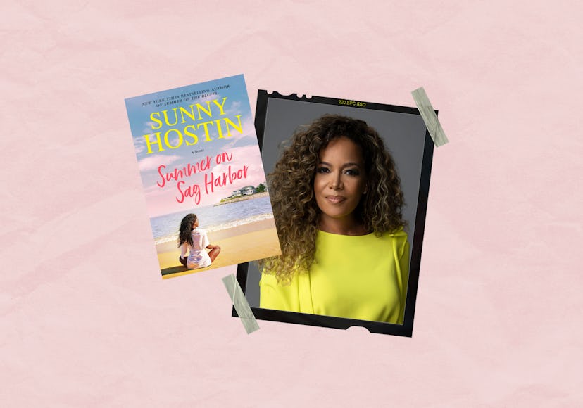 Sunny Hostin with her new book, 'Summer on Sag Harbour.'
