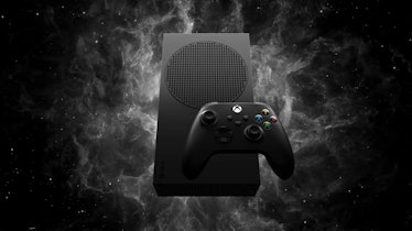Carbon Black Xbox Series S with matching Carbon Black Xbox controller