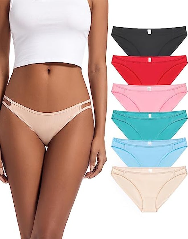 Jo & Bette String Bikini Underwear (6-Pack)