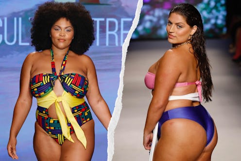 Ciara Shontel Smith and Ella Halikas wear plus-size bikinis and swimsuits at paraiso miami beach swi...