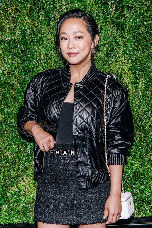 Stephanie Hsu at the Chanel Tribeca Festival Artists Dinner at Balthazar Restaurant on June 12, 2023...