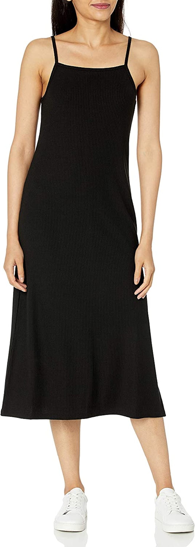 The Drop Rib Knit Midi Dress