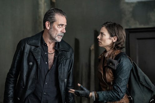 Jeffrey Dean Morgan and Lauren Cohan on 'The Walking Dead: Dead City.' Photo via AMC