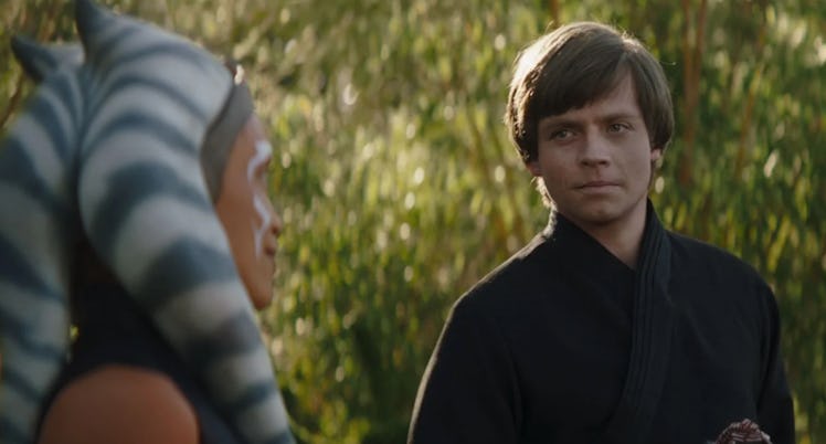 De-aged Luke Skywalker