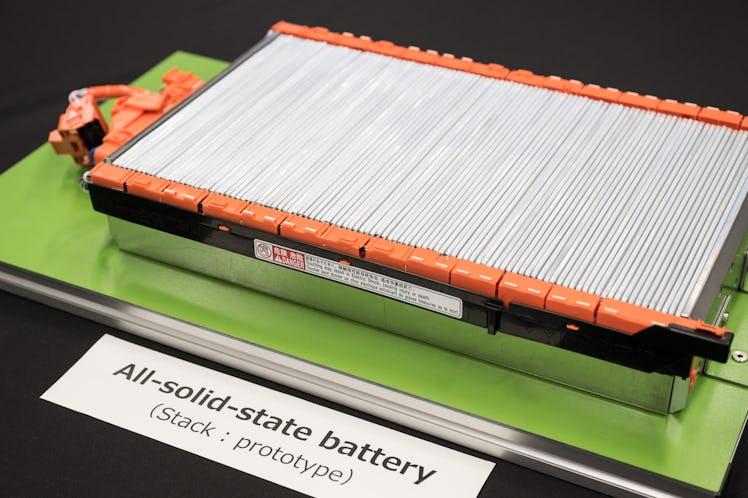 Toyota working on an all-solid-state battery for its BEVs