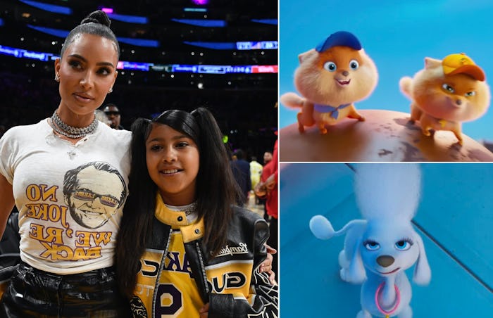 Kim Kardashian and her daughter North West have roles in the new PAW Patrol movie.