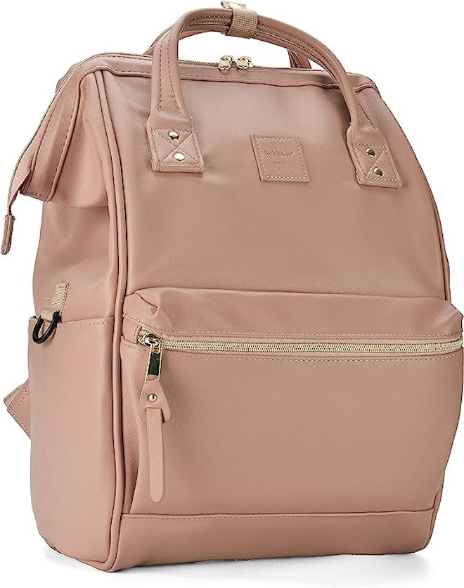 Kah&Kee Faux Leather Backpack