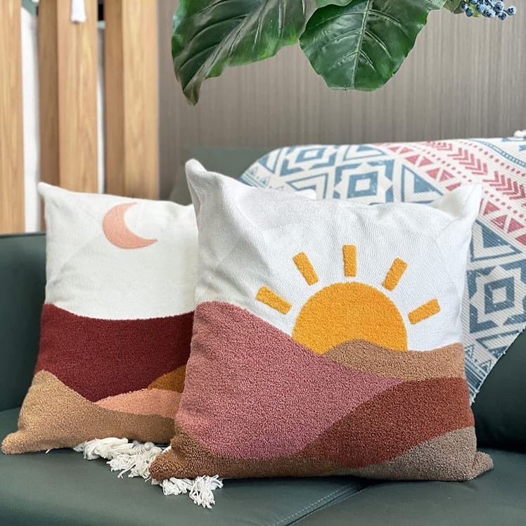 Molili Boho Tufted Throw Pillow Covers