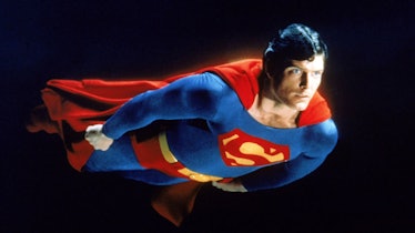 Christopher Reeve flies in 1978's Superman