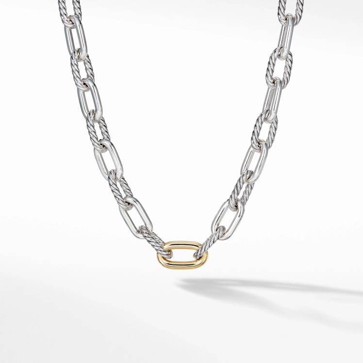 DY Madison Chain Necklace in Sterling Silver 