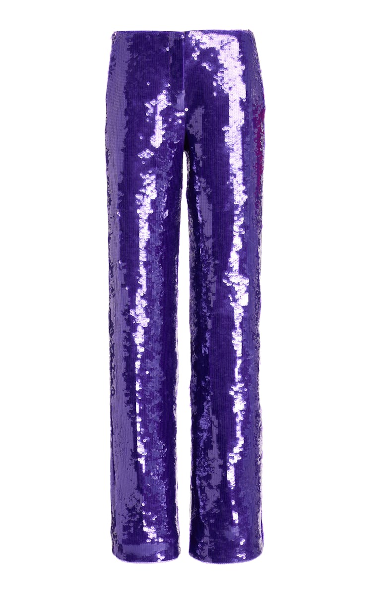 LaQuan Smith Sequined Pants