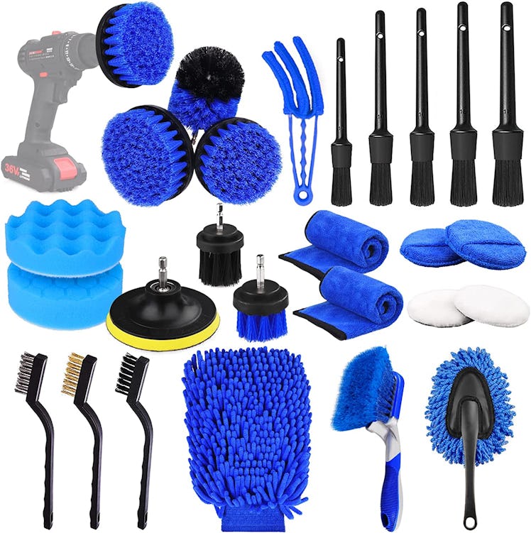 NIKCOSMK Car Detailing Kit (26 Pieces)