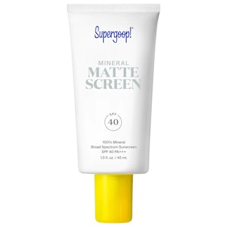 Supergoop! 100% Mineral Mattescreen Sunscreen SPF 40