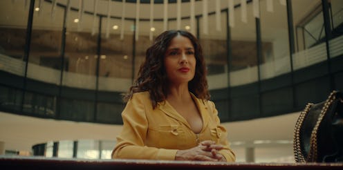 Salma Hayek in 'Black Mirror.' Photo via Netflix