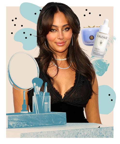 Model Emira D'Spain on her beauty routine and "everything shower" essentials.