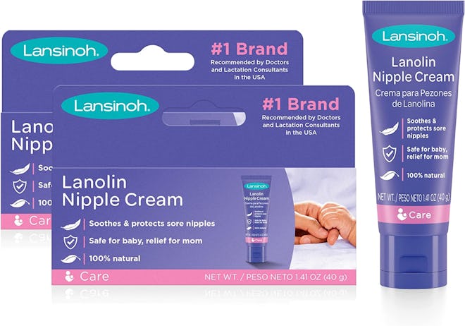 Lansinoh Lanolin Nipple Cream (2-Pack)
