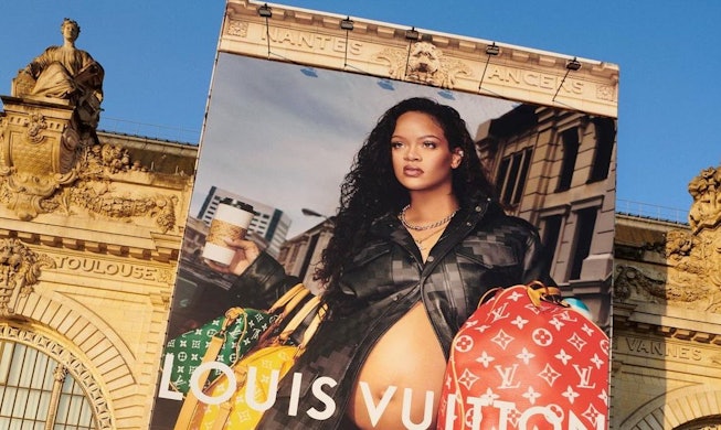 Pregnant Rihanna Stars in Pharrell's First Louis Vuitton Ad