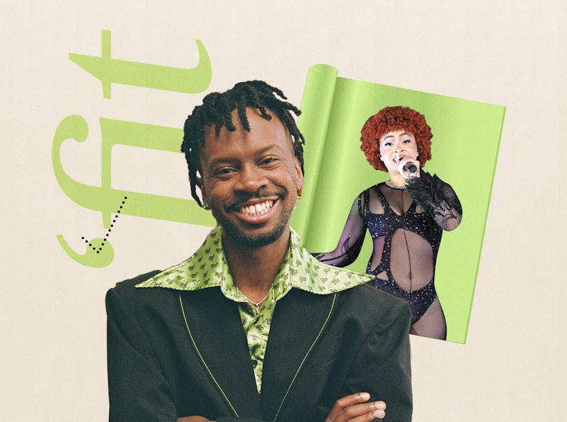 Edvin Thompson of Theophilio and the jumpsuit he designed for Ice Spice.