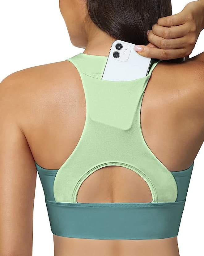 QUEENIEKE Back Pocket Sport Bra