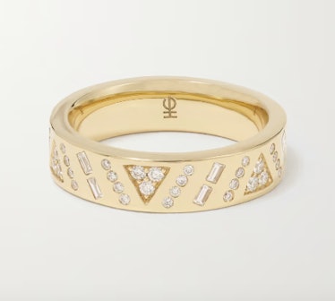 Stardust 18-karat Gold Diamond Ring