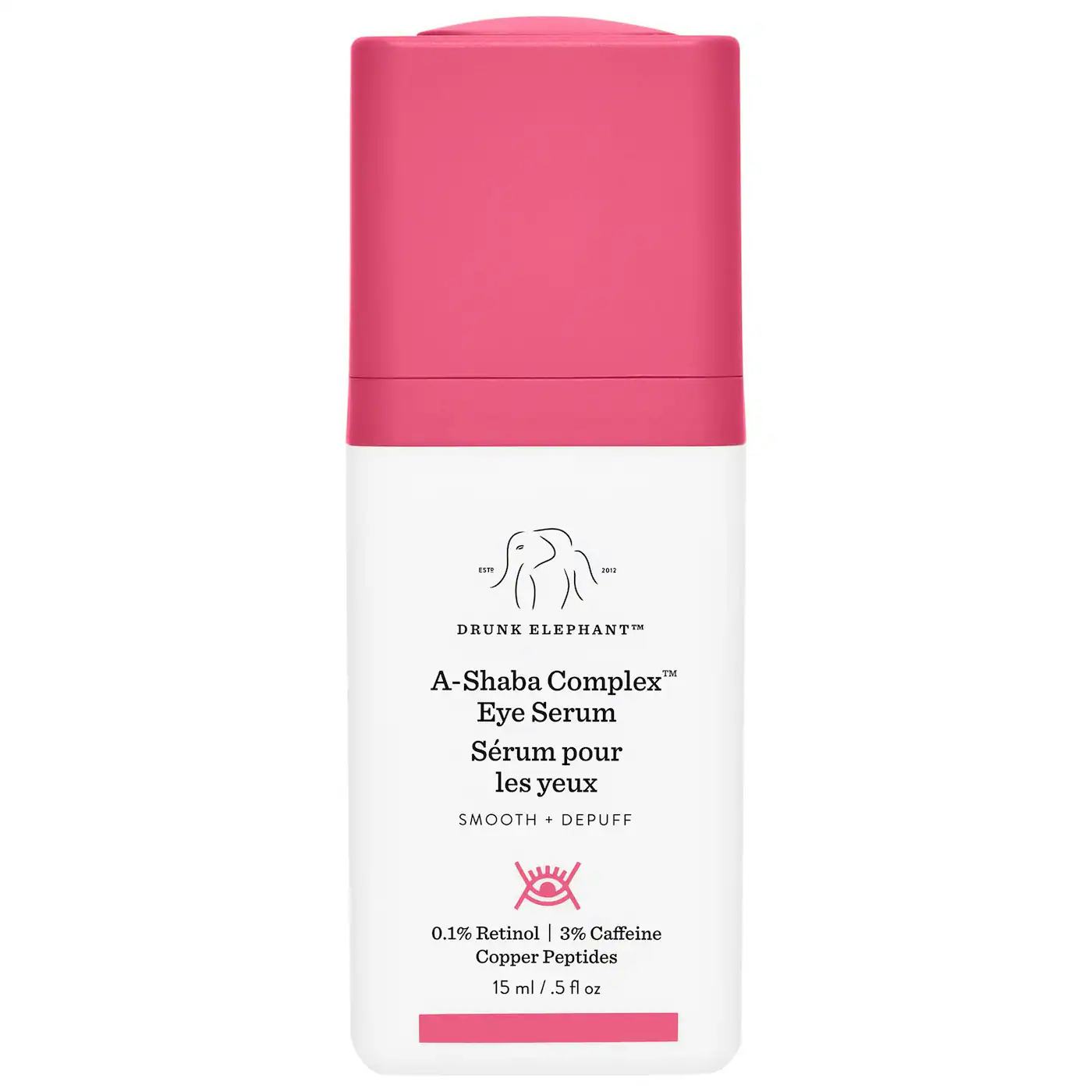 Drunk Elephant A-Shaba Complex Retinol Eye Serum with Caffeine + Copper Peptides