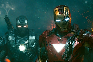 War Machine and Iron Man in Iron Man 2