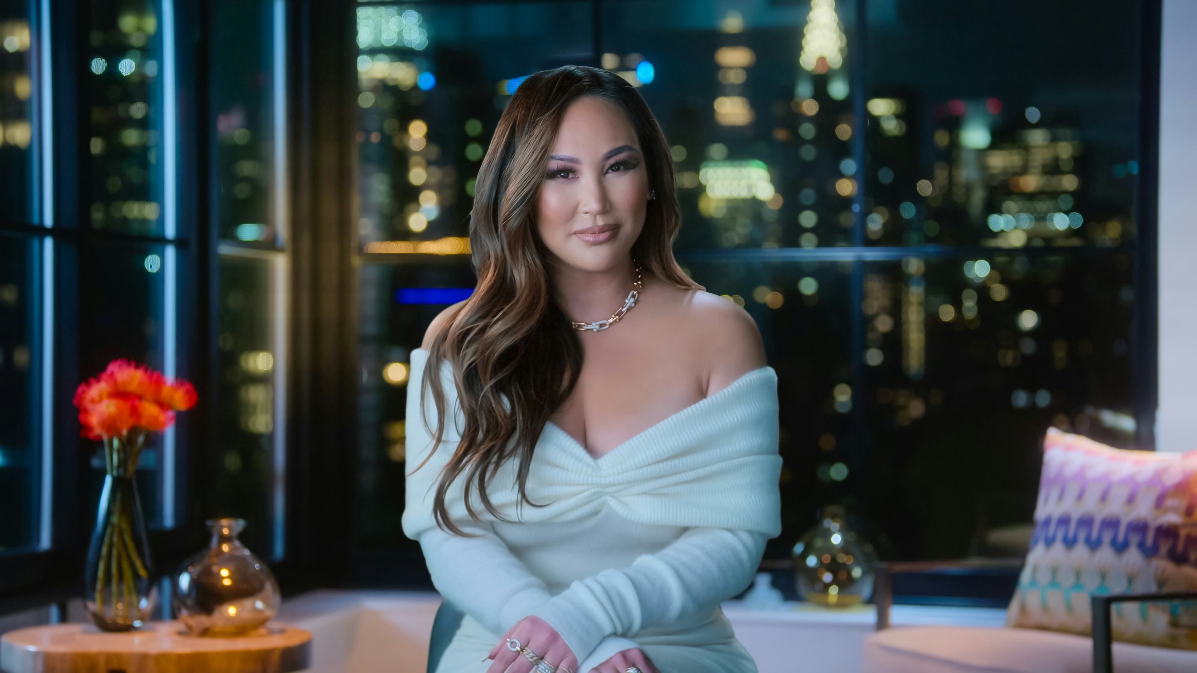 Dorothy Wang in a &lsquo;Bling Empire: New York&rsquo; Episode 4 confessional, via Netflix&rsquo;s press site