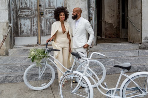 Solange Knowles wedding dress