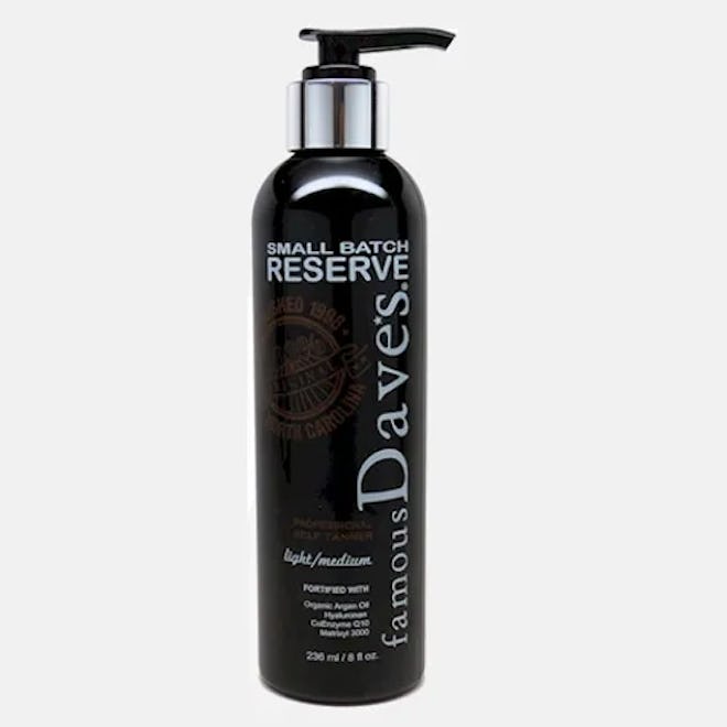 Pregnancy safe self tanners, like this famous dave's product, are safe for pregnant people.