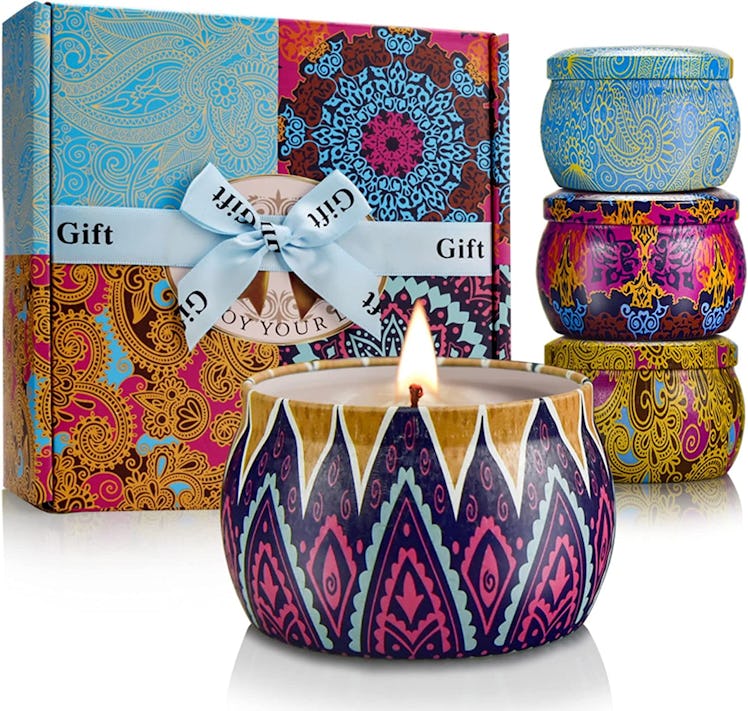 Yinuo Scented Candles Set (4-Pack) 