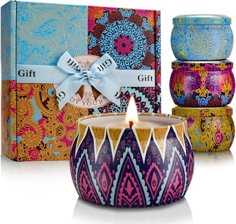 Yinuo Scented Candles Set (4-Pack) 