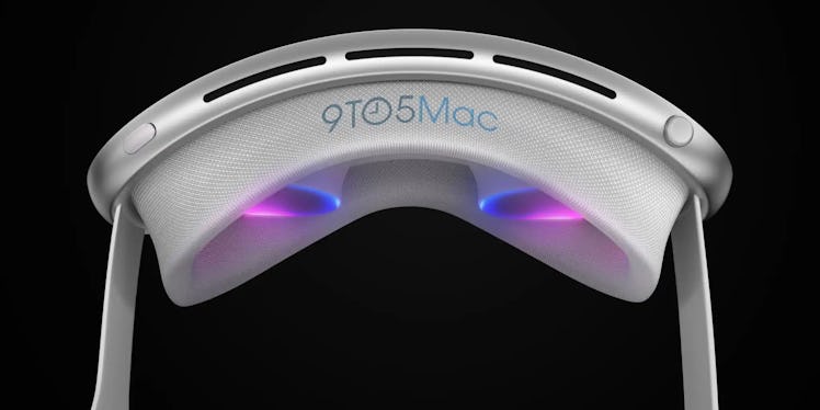 Apple mixed reality headset concept art by Ian Zelbo for 9to5Mac