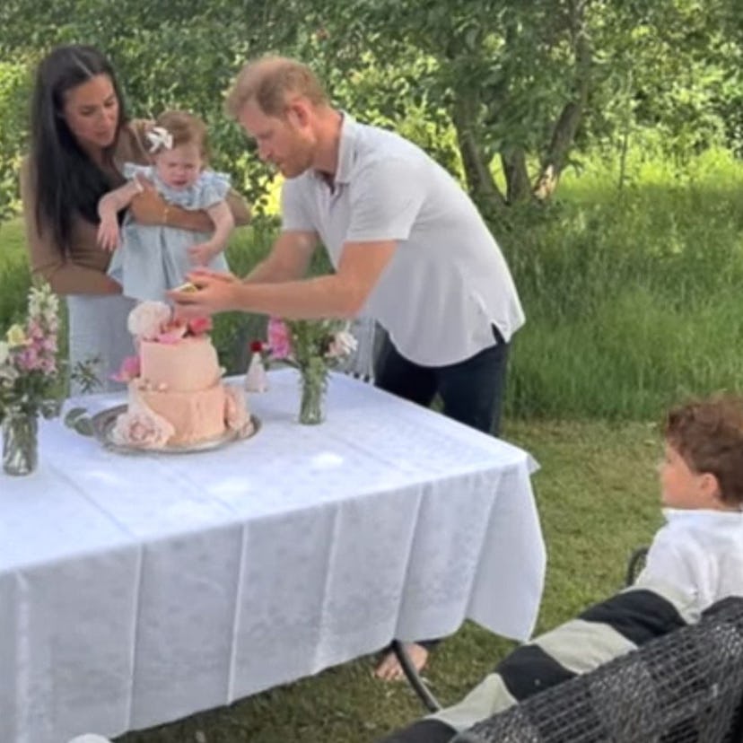 Prince Harry's daughter Lilibet turned one in England.