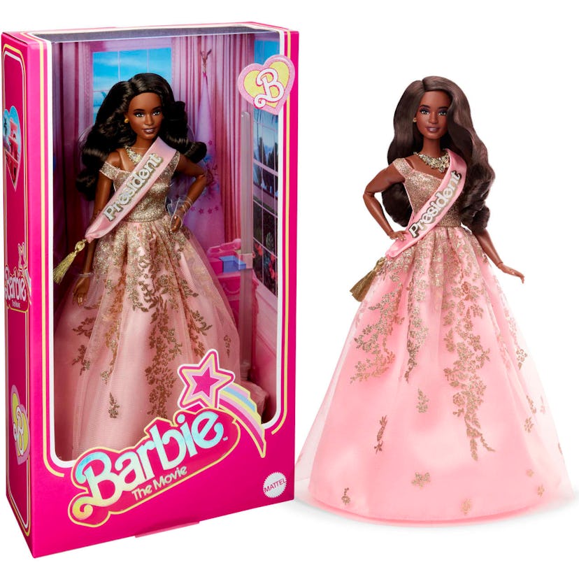 barbie the movie president barbie