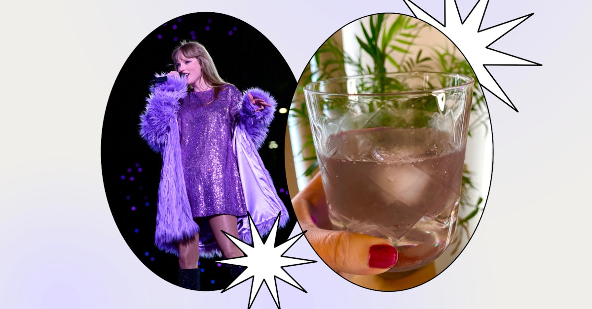 Taylor Swift Lavender Haze TikTok Cocktail Review (With Video