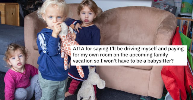 A man caused family drama after refusing to be free childcare for his sister's triplets. Now, he's a...