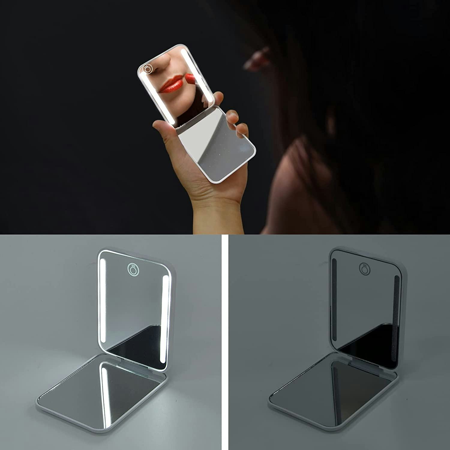 Kintion Rechargeable Pocket Mirror