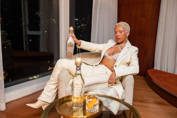 Doja Cat celebrates the official U.S. debut of PATRÓN EL CIELO,  the world’s first four-times distil...