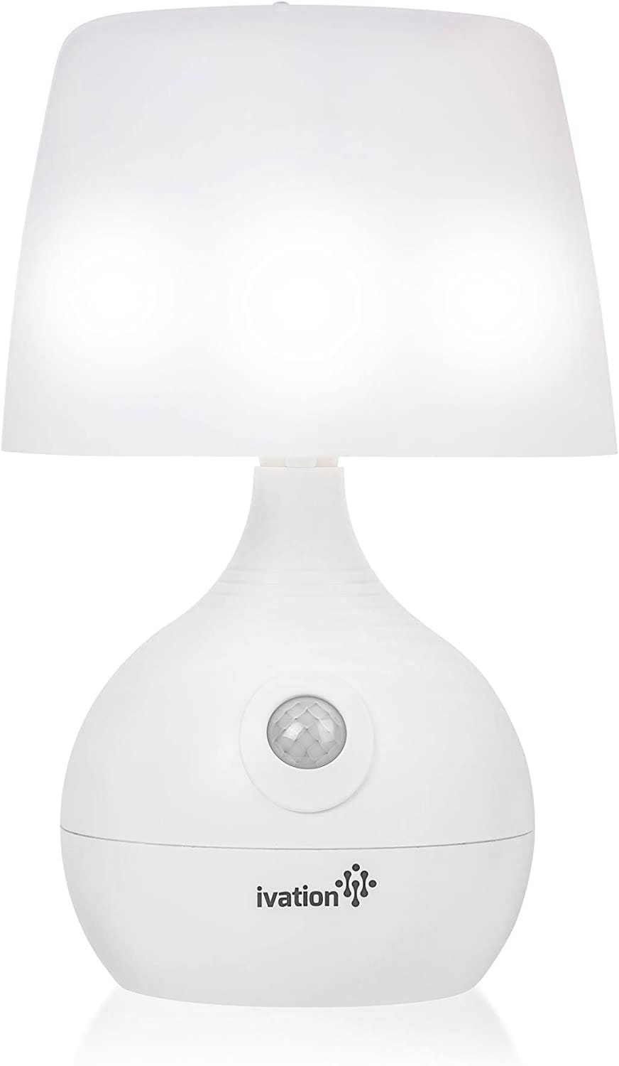 Ivation Battery-Operated Motion Sensing Table Lamp