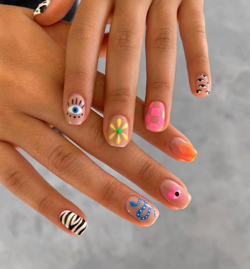 Short nail art ideas