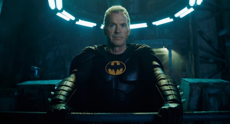 Michael Keaton as Bruce Wayne/Batman in 2023's The Flash