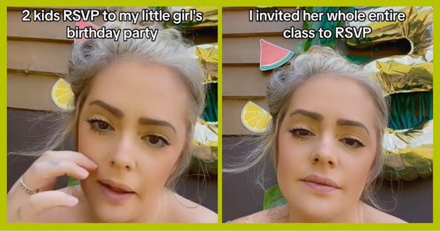 TikTok mom Sadie Gau recently went viral after sharing how few people RSVP'ed to her daughter's birt...