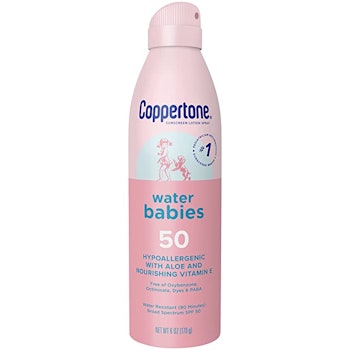 Coppertone Water Babies Sunscreen Lotion Spray SPF 50