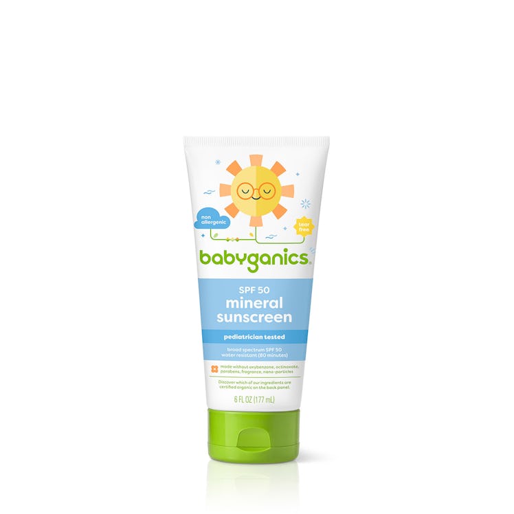 Babyganics SPF 50 Baby Mineral Sunscreen Lotion