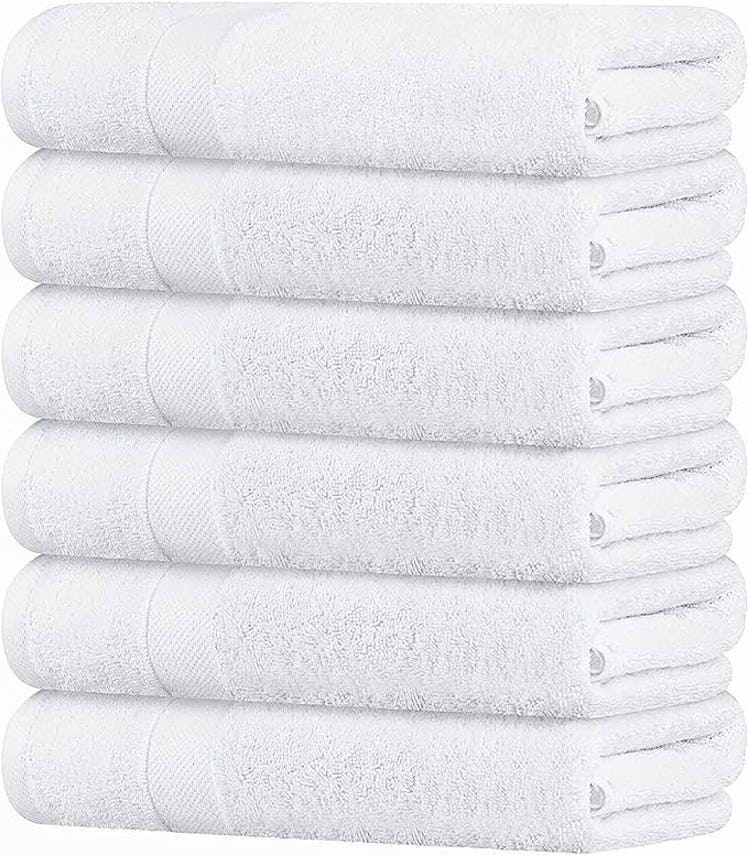 Wealuxe Bath Towels (6-Pack)